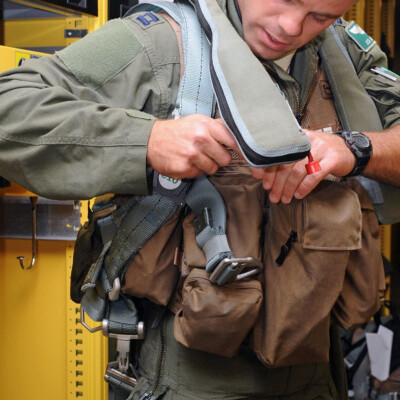 US Air Force Ace Combat Pilot Survival Vest with Snap Track | eBay