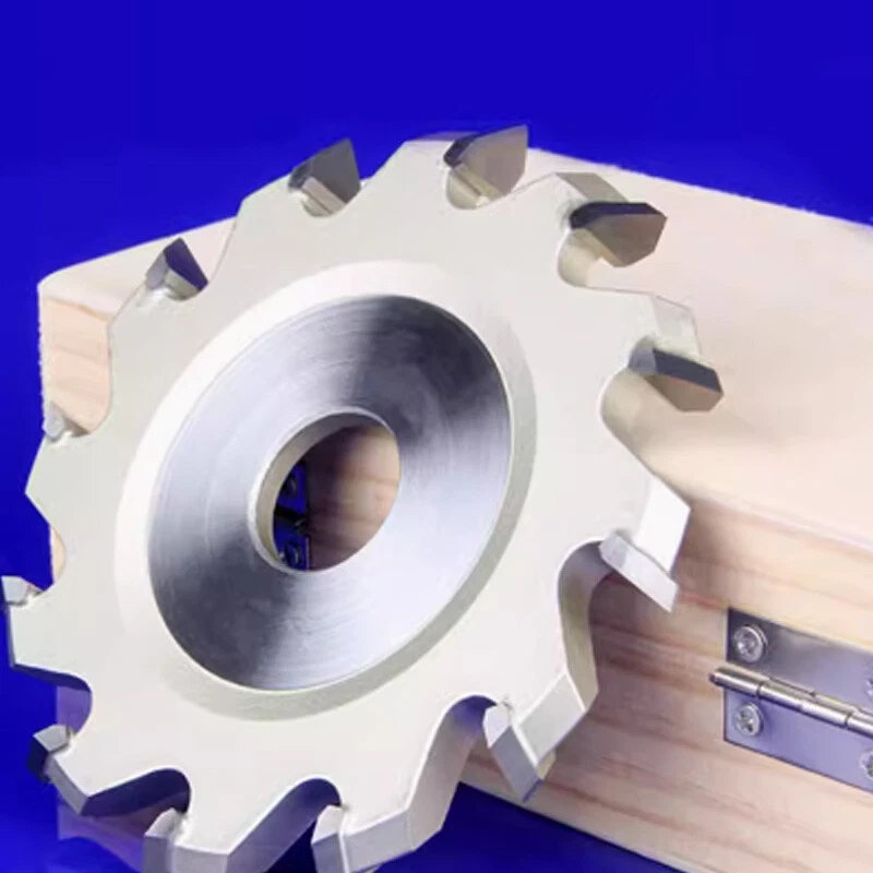 Hoja de sierra circular de aleación 6/8/12T tallado panel compuesto de aluminio disco de corte en V Foto 4 de 4