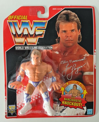 WWF Hasbro Lex Luger Series 8 (MOC) 1993 Wrestling...