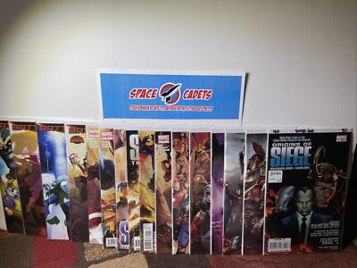 Siege 1-4 Plus 6 Single Shots Battleworld Siege 1-4 Marvel Comic Run Lot