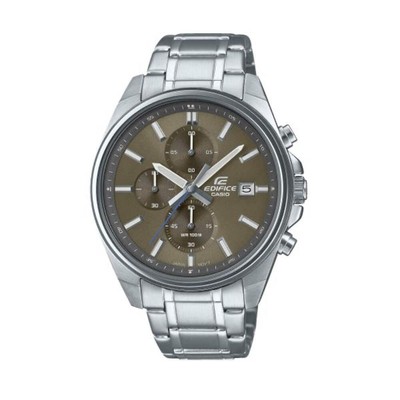 Casio Edifice EFV-610D-5CVUEF Men's Stainless Steel Chronograph Watch with Brown