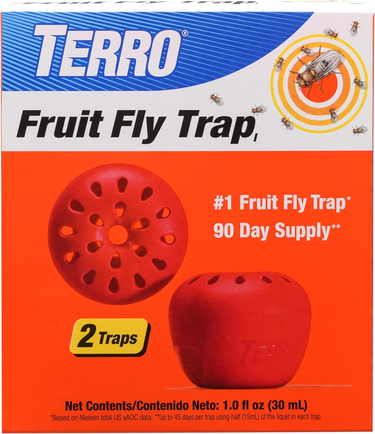 Indoor Fruit Fly Trap, (2-count) | Terro Traps In – Built With Window Sinks