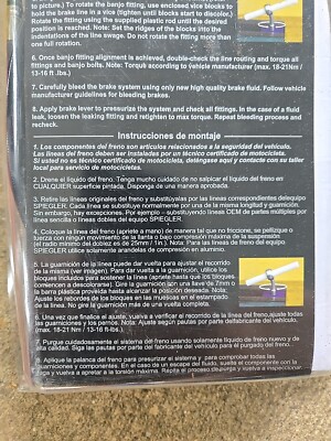 Speigler KAWASAKI NINJA ZX10R 2011-2015 Front/Rear Brake Kit. S