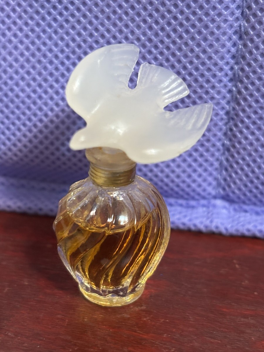 Vintage Lalique Single Dove Perfume Bottle Nina Ricci L'Air Du