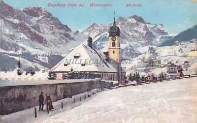 SWITZERLAND - Engelberg - Wintersport Ski-Fields