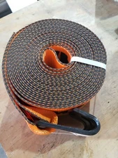 ANCRA 43795-90-27 X-treme Cargo Tie Down Strap w/ Flat Hook, 4" x 27'