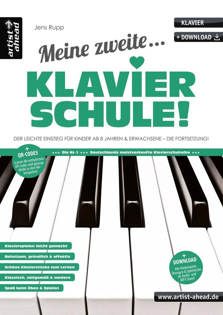 Thumbnail - Meine Zweite Klavierschule | Jens Rupp | 2021 | Deutsch