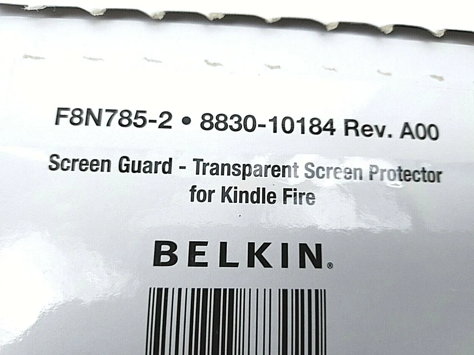 Belkin Screen Guard for Kindle Fire HD 8.9" Transparent TrueClear 2 Pack NEW - Image 2 of 4