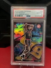 2019-20🔥/10  Panini Certified Rookies Cam Reddish #159 Mirror Gold (RC) POP2 