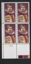 ALLY'S US Plate Block Scott #2250 22c Enrico Caruso [4] MNH F/VF [STK]