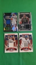Basketball & Baseball Game Used Lot Of 4 Day'Ron Sharpe Colton Bowman & Greene 