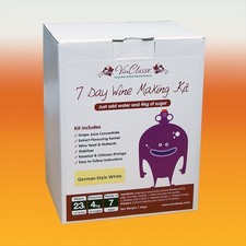 VinClasse German Style White - 30 Bottle - 7 Day - Sugar Required - Wine Kit
