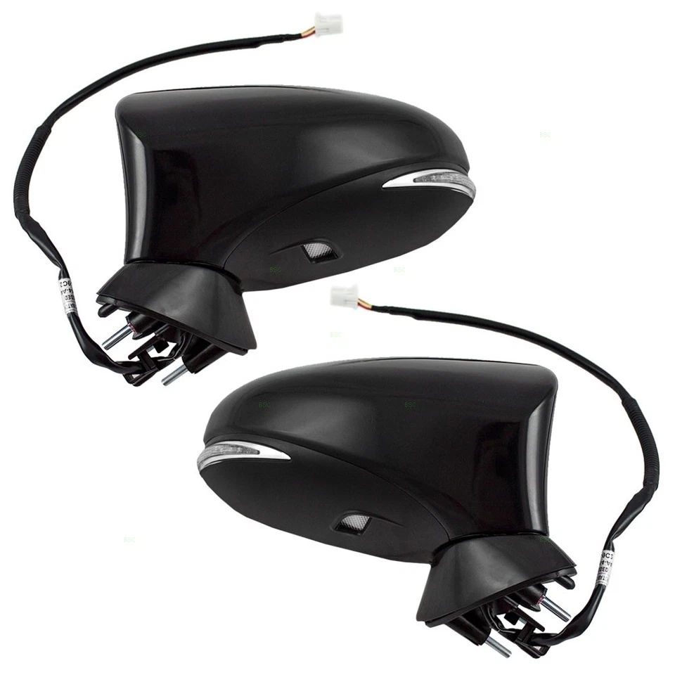 Зеркало с электроприводом подходит для комплекта ламп с подогревом указателей поворота 2014-2015 IS250 - Изображение 2 из 4