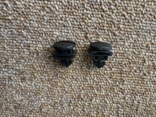 FIT VOLKSWAGEN 4x bumper Tow Eye Cover Twist Clips Towing Eye Fastener