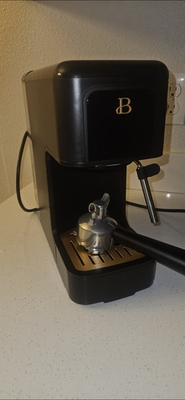 #ad Beautiful Slim Espresso Machine with 20 Bar Pressure White Icing by Drew Barry $75.00
