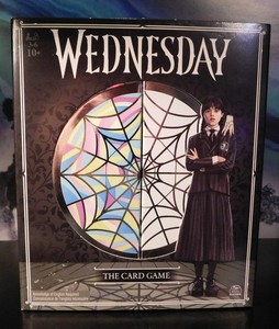 WEDNESDAY Card Game by Spin Master The Addmas Family NEW in Box