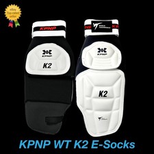 KPNP WT K2 E-Socks / Electronic Taekwondo Foot Protector Socks – Latest Version