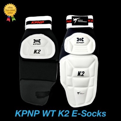 KPNP WT K2 E-Socks / Electronic Taekwondo Foot Protector Socks   Latest Version