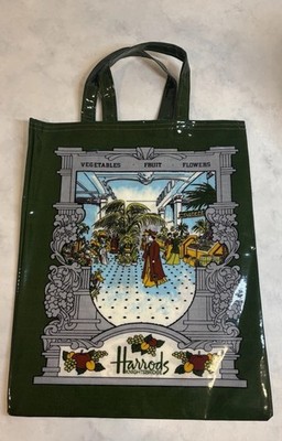 Harrods Knightsbridge The Finest Tea And Coffee Vinyl Shopping Tote
