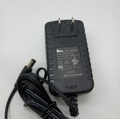 #P) Linksys KTEC AC Adapter KSA-24W-120200HU Power Supply 12V 2.0A