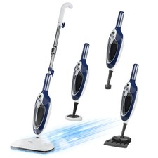 Steam Mop - 10-in-1 Floor Steamer 13.3 x 6.3 x 44.7 inches, mop-Blue