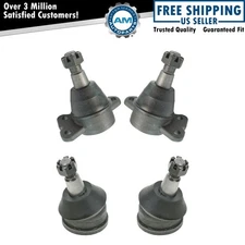 4 Piece Upper & Lower Ball Joint Kit Set for Chevy GMC Pickup Truck Van 2wd New