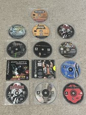13 PS1 PS2 Game Lot Tony Hawk Pro Skater 4 WCW Nitro War Zone Tested