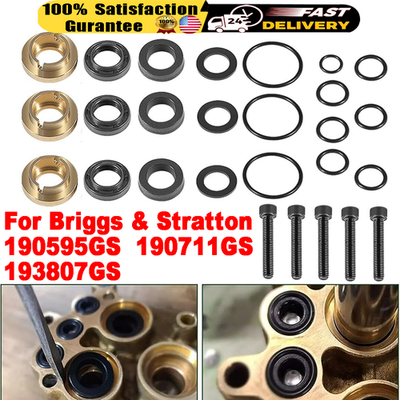#ad 27pcs Pressure Washer Seal Kit for 190595GS 580752550 580752300 Briggsamp;Stratton $25.11