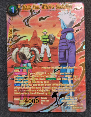 DBS BT30-078 SPR Majin Kuu, Witch s Underling Dragon Ball Masters 3 Glorious