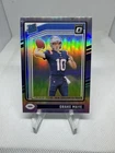 2024 Optic Drake Maye RC #229 Silver Holo SP Patriots