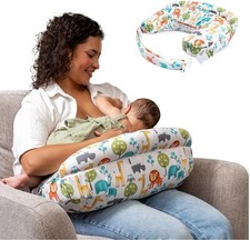 Boppy Cuscino Allattamento Deluxe, Supporto per Allattamento