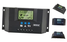 Solar Charge Controller 40A 12V/24V,Solar Panel Battery Intelligent Regulator 