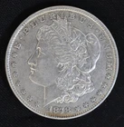 1878 P $1 MORGAN SILVER DOLLAR 8 TAILFEATHERS