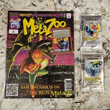MetaZoo: Cryptid Nation Comic Chapter #2 2nd Print + Holo Promo & 2 Packs SEALED