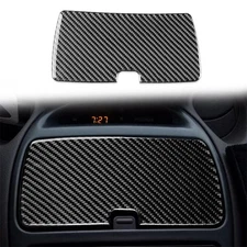 Carbon Fiber Dashboard Storage Box Cover Decor Sticker For Toyota Celica 2000-05