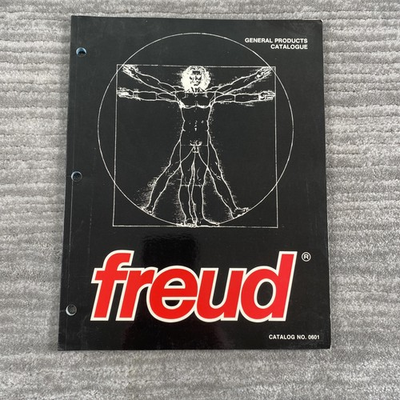 #ad #ad Vintage Freud General Products Catalogue 0601 Woodworking Carbide Sawblades $19.99