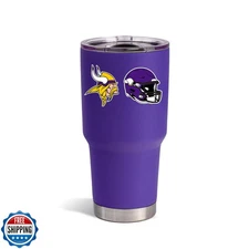The Memory Company Officially Licensed NFL 30oz Insulated Stainless Steel Tum