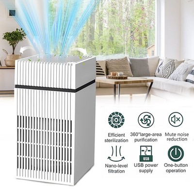 Air Purifiers For Large Room Medical Grade HEPA Air Purifier Smoke Odor Pet Home