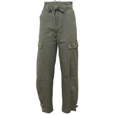 QS by S.Oliver, pantalon cargo, taille : 32, vert, unicolore, femmes #I9T - Photo 1/4