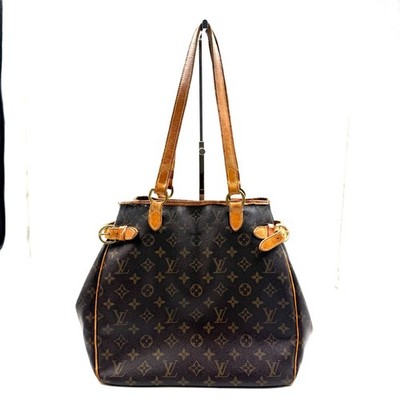 LOUIS VUITTON Monogram Batignolles Vertical Tote Bag M51153 LV Auth 950