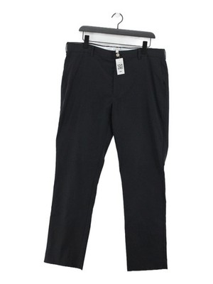Peter Millar Herren Hose W 36 in; L 32 in schwarz 100% Polyester Straight Chino