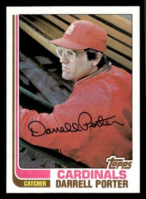 1982 Topps - Darrell Porter #447 St. Louis Cardinals