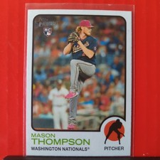 2022 Topps Heritage - #113 Mason Thompson (RC) Washington Nationals Rookie