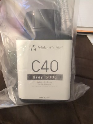 Maker Cubic C40 Gray 500g 3D Printing Resin for 3D Pack Of 3