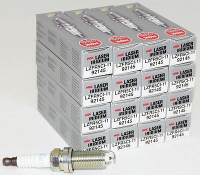 #ad 16 Pack Genuine NGK 92145 Laser Iridium Spark Plug LZFR5CI 11 for Mopar Vehicles $137.13