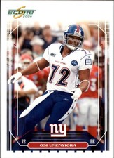 2006 Score #182A Osi Umenyiora/Pro Bowl photo/pack only - FB