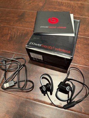 Beats By Dr. Dre Powerbeats2 Wireless Headphones Bluetooth Earbuds - Black