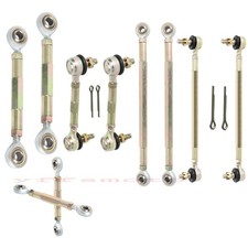 70mm-380mm M10 10mm Tie Rod End Ball Joint Links Kit Racing E-Bike Taotao 125cc