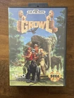 RARE Vintage Sega GENESIS Game GROWL With Manual & Taito Wave Ad Complete