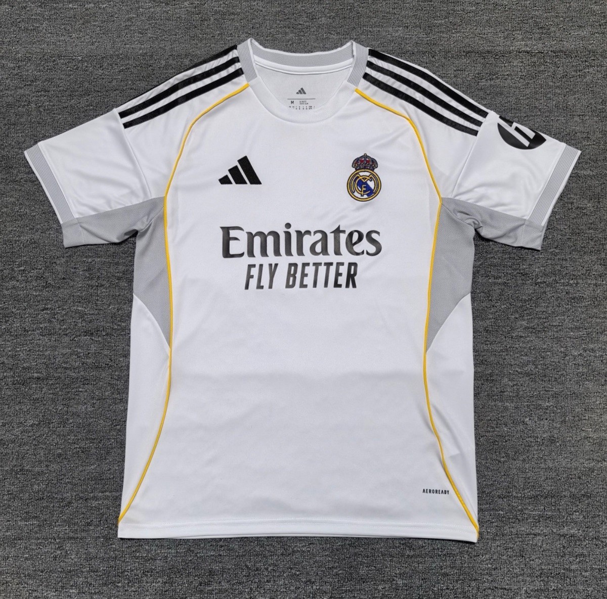 Adidas 25/26 Real Madrid Home Jersey Kylian Mbappe Number 9 | eBay